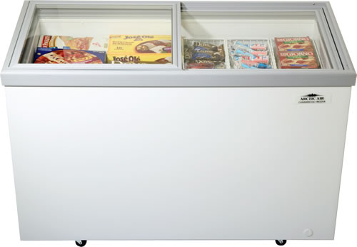 Arctic Air - 19.7 cu. Ft. Glass Top Freezer