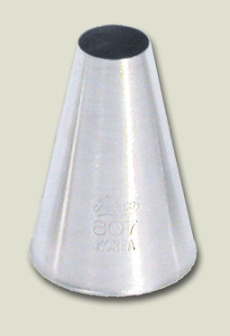 Ateco - Pastry Tip, Plain, Stainless, #7, 9/16