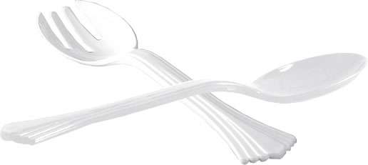 Comet - Serving Utensil, White, Set of 9