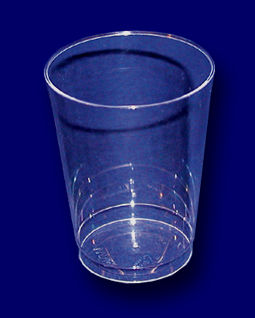 Comet - Tumbler, Plastic Disposable Tall Clear 10 oz