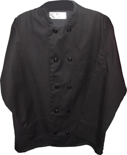 Arden Benhar Mills - Chef Coat, Black, Small