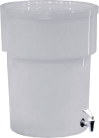 Carlisle Food Service - Beverage Dispenser, White, 5 gal