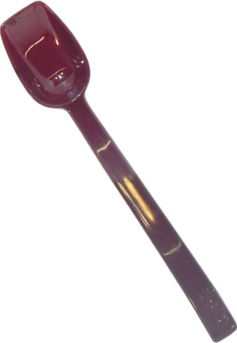 Carlisle Food Service - Spoon, Solid, Plastic, Brown, 3/4 oz, 10