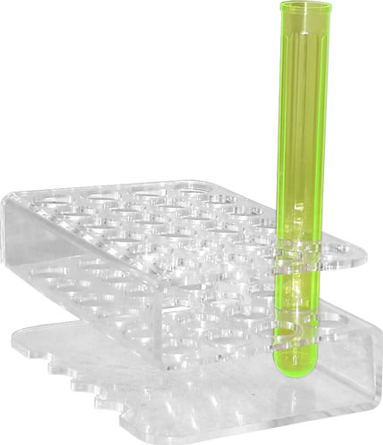 C.R. Manufacturing Co. - Shooter Tube Rack, 24 Hole, Plexiglass