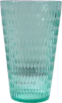 Encore Plastics - Tumbler, Plastic Starbrite Super Cooler Jade 28 oz