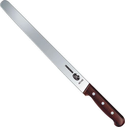 R.H. Forschner / Swiss Army Brands - Slicer, Ham Rosewood Handle 12