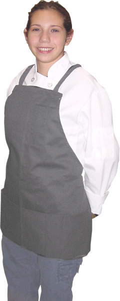 Gamco Inc. - Black 3 Pocket Short Bib Apron