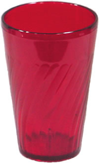 G.E.T. Enterprises Inc. - Tumbler, Plastic Tahiti Red 24 oz