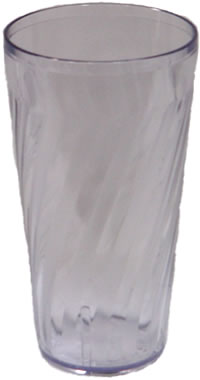 G.E.T. Enterprises Inc. - Tumbler, Plastic Tahiti Clear 32 oz