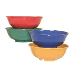 G.E.T. Enterprises Inc. - Bowl, Salad, Melamine, Mixed Color, 24 oz