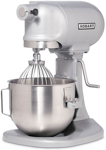 Hobart Corp. - Mixer, Countertop, Gray, 5 qt