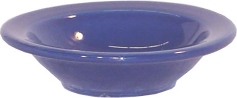 Homer Laughlin China Co. - Bowl, Fruit, China, Cobalt Blue, 3-1/4 oz