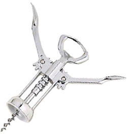 Johnson-Rose Corp. - Corkscrew, Winged, Chrome