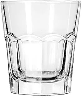 Libbey Glass Inc. - Glass, Rocks, Double, Gibraltar, 13 oz