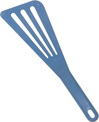 Matfer Inc. - Spatula, Slotted, High Heat, Blue, 12