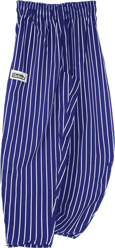 Chefwear - Chef Pants, Chalkstripe, Navy, Large