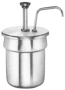 Server Products Inc. - Condiment Pump, Stainless, 4 qt