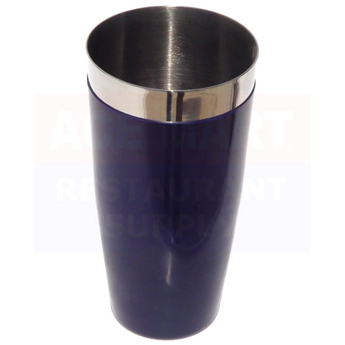 Spill-Stop Manufacturing - 28 oz. Blue Vinyl Coated Bar Shaker