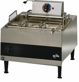 Star Manufacturing International Inc. - Fryer, Countertop, Single Pot, Electric, 15 lb Oil Capacity, 240v