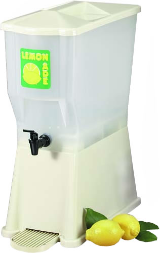 Tablecraft Products Co. - Beverage Dispenser, Almond, 3 gal