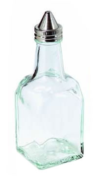 Tablecraft Products Co. - Cruet, Oil/Vinegar, Square, 6 oz