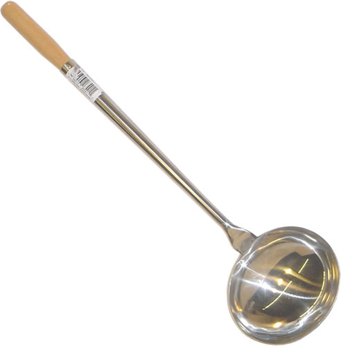 Thunder Group Inc - Ladle, Chinese, Wood Handle, Stainless