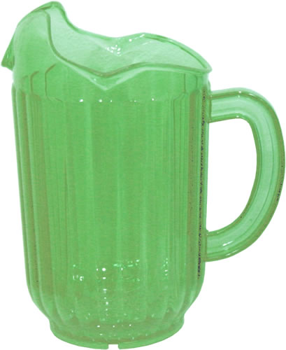 Traex Corp. - Pitcher, 3 Lip, Green, 60 oz