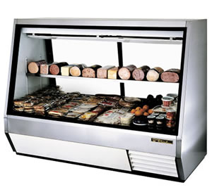 True Manufacturing Inc. - Deli Case, Double Duty, 2 Door, 35 cu. ft.