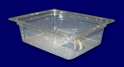 Carlisle Food Service - Food Pan, Half Size, Polycarbonate, Clear, 4